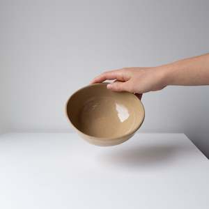 Bowls: Breakfast bowl - Speckled tan