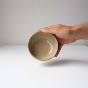 Bowls: Olive bowl - Speckled tan
