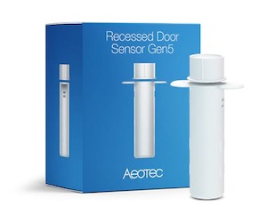 Aeotec Z-Wave Recessed Door Reed Sensor – Fusion Security & Automation