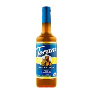 Wholesale 1: Torani Sugar Free Classic Caramel Syrup
