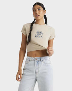 Sale Womens: RVCA GOOD DAY BABY TEE WMN