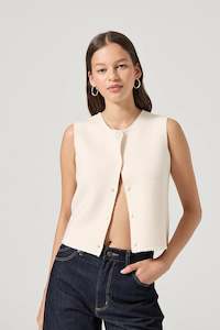 ROLLA'S PIA KNIT VEST WMN