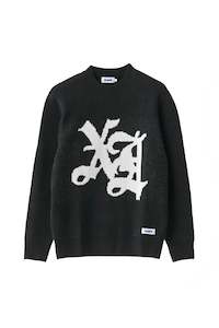 M Knit: XLARGE OLD ENGLISH KNIT SWEATER MENS