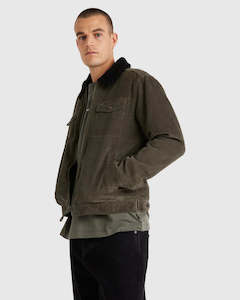 Mens Jackets: RVCA EASY SHERPA TRUCKER JACKET MENS