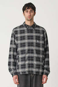 XLARGE BLENDED CHECK ZIP JACKET MENS
