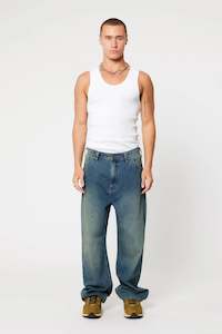Abrand: A BRAND A6 BAGGY SPIKE JEAN MENS
