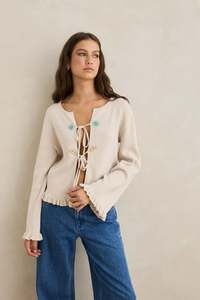 Sale Womens: RHYTHM PETAL DRIFT CARDIGAN WMN