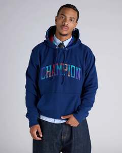 CHAMPION REVERSE WEAVE PATCH GFX HOODY MENS