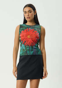 AFENDS OPEN SHEER TANK WMN