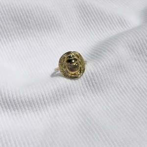 Some: SOME 18K GOLD PLATED BASQUAIT RING