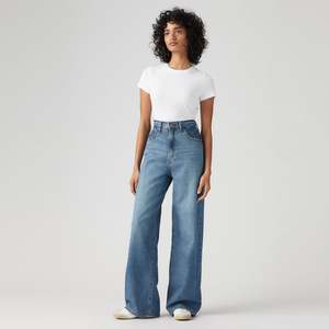 Denim And Pants: LEVIS CINCH BAGGY JEANS WMN