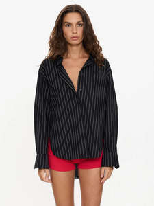 Sale Womens: THRILLS UNWIND STRIPE SHIRT WMN