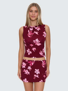 THRILLS FULL BLOOM TANK WMN