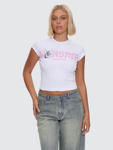 WORSHIP HORNS TEE WMN