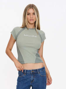 Womens Tshirts Longsleeves 1: THRILLS FOR THE WIN RAGLAN TEE WMN