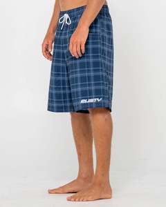 Rusty: RUSTY PLAID DADDY BOARDSHORT MENS