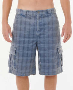 Men 1: RIP CURL CORD CHECK CARGO WALK SHORT MENS