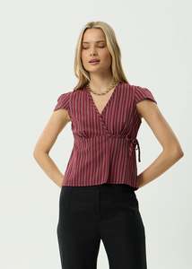 AFENDS WRAP TOP WMN