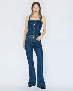 Denim And Pants: DR DENIM ELBA BOOTCUT JEAN WMN
