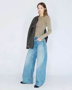 DR DENIM RHUE LOW WIDE JEAN WMN