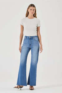 Denim And Pants: ROLLA'S EASTCOAST FLARE JEAN WMN