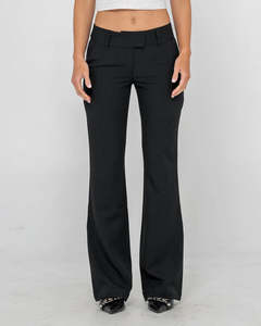 Denim And Pants: RUSTY FINANCE MOMMY LOW RISE PANT WMN