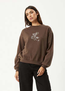 Womens Hoods Jumpers 2 0: AFENDS MACKIE CREW JUMPER WMN