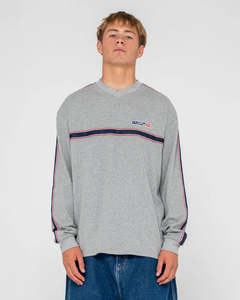 RUSTY V-MONEY LONGSLEEVE MENS