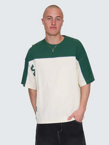 M Tshirts Longsleeves: WORSHIP SONIC BOX FIT TEE MENS