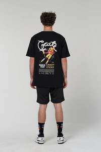 CRATE X SPACEMAN CANDY SCRIPT TEE MENS
