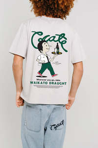 M Tshirts Longsleeves: CRATE X WILLIE THE WATER REMIX TEE MENS