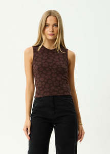 Womens Tshirts Longsleeves 1: AFENDS ASTORIA TANK WMN