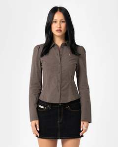 RUSTY MISSY MAY L/S SHIRT WMN