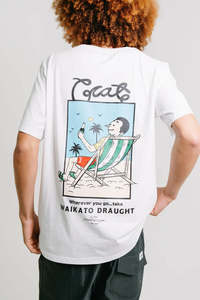 CRATE X WILLIE THE WAITER BEACH TEE MENS