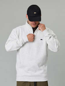 Men 1: J.A.F STAMP COASTAL 1/4 ZIP MENS