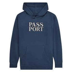 PASSPORT OFFICIAL STACKED APPLIQUE HOODY MENS