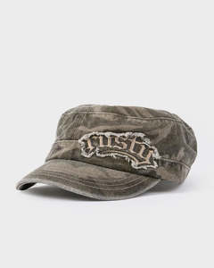 Rusty: RUSTY PUNKED CAMO MILITARY HAT