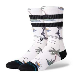 Socks: STANCE KOOL KATZ SURF CREW SOCKS