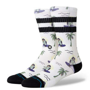 Socks: STANCE SURFIN MONKEY CREW SOCKS