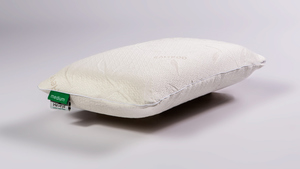 Products: Heveya Organic Latex Pillow with Knitted Bamboo Cover