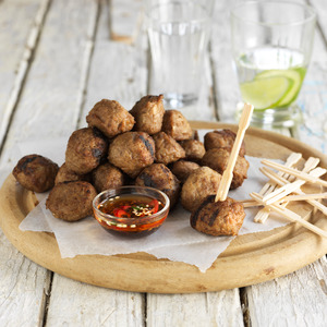 Flame Grilled Meatballs - Future Foods Auckland