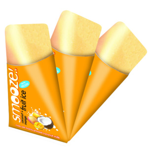 Products: Smooze - Coconut & Mango Fruit Ice - Future Foods Auckland