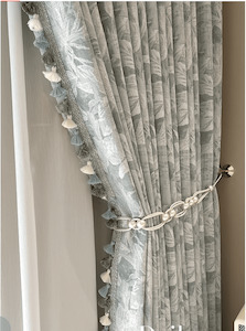 Exquisite Parisian custom made blockout drapes
