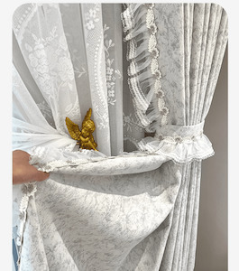 Curtains Drapes For Every Room: Clarendon French Floral pleat/eyelet curtains