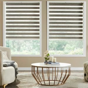 Stylish Blinds For Every Room: NightShield BlockOut Zebra Blind