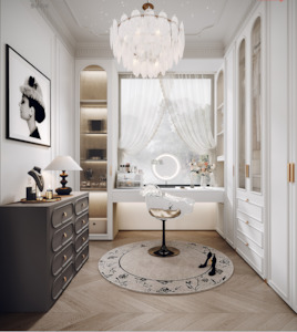 Custom Cabinets: Vienna Series Wardrobe & Vanity Suite - Custom Built-in Storage in Christchurch