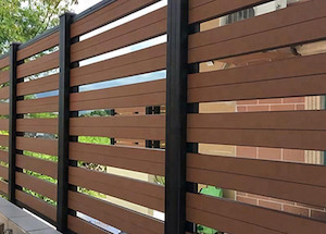 WPC Full Trellis Fence Stylish, Durable and Low-Maintenance