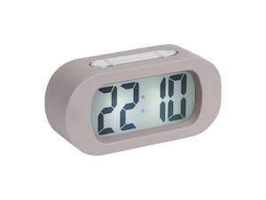 Alarm Clocks: Gummy Alarm Clock - Grey [PRE-ORDER JULY]