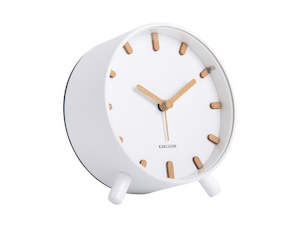 Grace Alarm Clock - White