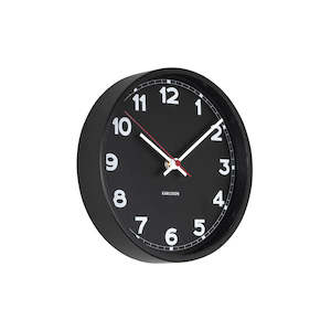 Wall Clock: New Classic Clock - Small Black [PRE-ORDER JULY]